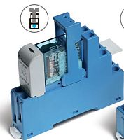 Интерфейсный модуль (сборка 40.52.8.110.0000 + 99.02.0.230.98 + 95.05SPA), электромеханическое реле, 2CO 8A, контакты AgNi, питание 110В AC, категория защиты IP20, винтовые клеммы, пластиковая клипса, LED + варистор, упаковка 1шт. | код 485281100060