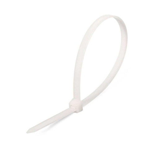 Хомут кабельный КСС "NORD" 4х200 бел. (уп.100шт) | код 79730 | КВТ Хомут кабельный КСС "NORD" 4х200 бел. (уп.100шт) | код 79730 | КВТ