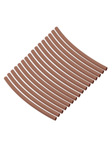 Набор трубок термоусаживаемых, клеевых Моноцвет, коричневый 3,2/1,0 TDM | код SQ0548-3003 | TDM