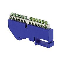 Шина 0 63.12 (DIN изолятор) никель | код. sn1-63-12-d | EKF