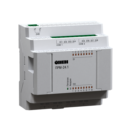 Модуль расширения дискретного ввода/вывода ПРМ-220.1 | код 77536 | ОВЕН