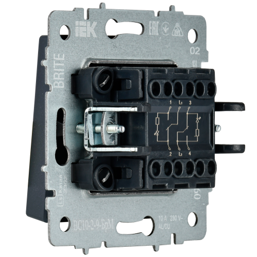 BRITE Выключ. 2-кл. с инд. отел. 10А ВС10-2-9-БрМ мар. IEK | код BR-V20-2-10-K35 | IEK фото 6 BRITE Выключ. 2-кл. с инд. отел. 10А ВС10-2-9-БрМ мар. IEK | код BR-V20-2-10-K35 | IEK фото 6