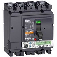 Автоматический выключатель 4П M6.2E 250A NSX250R(200кА при 415В, 45кА при 690B) | код. LV433529 | Schneider Electric 