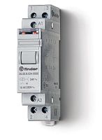 Реле шаговое модульное электромеханическое, 2NO 16А, 2 состояния, контакты AgSnO2, питание 110В АC, ширина 17.5мм, степень защиты IP20 | код 202281104000 | Finder