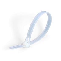 Стяжка нейлоновая КСР 7,5х250 (б) (100шт.) (Fortisflex) | код 61032 | Fortisflex