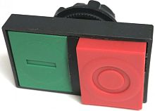 КМЕ 91 IP40 LAY4-EL84.BR Головка двойной кнопки 22 мм выступающая | код LAY4-EL84.BR | Briswik