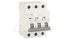 Авт. выключатель GYM8-3P-25B, 3P, 25A, хар-ка B, 4,5kA, 3M, без подкл. AU8, AL8. | код GYM83P25B_0 | GEYA