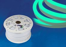 Лента светодиодная ULS-N21-2835-120LED/m-8mm-IP67-220V-8W/m-50M-GREENбобина | код UL-00003767 | Uniel