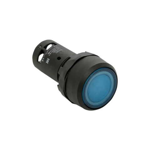 Кнопка с подсветкой OptiSignal Compact D22 C7-PL-M610 синяя 1НО 230 В AC XB7NW36M1 | код 362103 | КЭАЗ