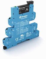 Интерфейсный модуль (сборка 34.81.7.012.9024 + 93.67.7.024), твердотельное реле, серия MasterINPUT, выход 6A (24В DC), питание 12В DC, категория защиты IP20, безвинтовые клеммы Push-in | код 397070129024 | FINDER