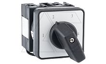 Переключатель UKT0-6-8271/E, 3P, 20A, тип 1-2-3-4, 3NO на 1_4, на дверь, фронт IP65 | код UKT0-6-8271/E | Kripal