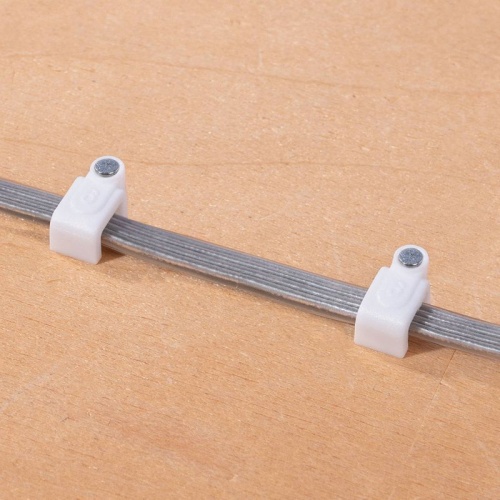 Скоба пластиковая СПП 7 (50шт) | код 49451 | КВТ фото 2