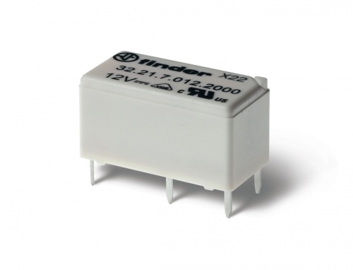 Субминиатюрное электромеханическое реле, монтаж на печатную плату, 1NO 6A, контакты AgCdO, катушка 18В DC (чувствит.), влагозащита RTIII | код 322170182300 | FINDER Субминиатюрное электромеханическое реле, монтаж на печатную плату, 1NO 6A, контакты AgCdO, катушка 18В DC (чувствит.), влагозащита RTIII | код 322170182300 | FINDER