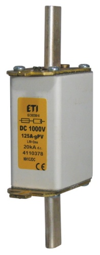 Предохранитель NH-1C gPV 160A 1000V DC | код 004110379 | ETI