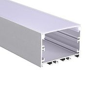 Профиль накладной PAL 5035 (комплект 2м; 2глухих заглушки; рассеиватель матов.; 4клипсы крепежных) | код 5049956 | JazzWay