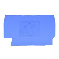 Крышка боковая, для клемм WKFN 6..., цвет: синий | код 07.313.0455.6 | Wieland