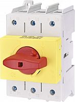 Разъединитель нагрузки (желто-красный) LAS 160 3р 1-0 160A | код 004661109 | ETI