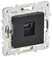 SKANDY Роз. комп. RJ45 кат.6 SK-K02Bl черн. IEK | код SK-K10-2-K02 | IEK