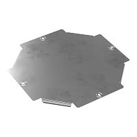 Крышка ответвителя Х-образного Стандарт INOX (AISI 304) 200 Промрукав | код PR16.3196 | ПРОМРУКАВ