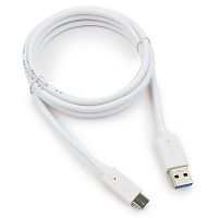 Кабель USB Cablexpert CCP-USB3-AMCM-6-W, USB3.0 AM/USB Type-C, 1.8м, белый, поддержка QC, пакет | код CCP-USB3-AMCM-6-W | Cablexpert
