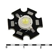 Светодиод мощный RUICHI, 5 Вт, 6.5 В, 400-420 ЛМ, 6500-7000K | код 90254 | Ruichi