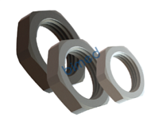 Гайка (контргайка) пластиковая для кабельного ввода M25 черный без фланца BLMN-23, BLMN-23 | код BLMN-23 | KLEMSAN