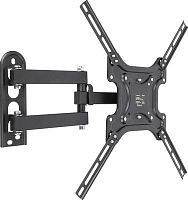 Кронштейн для телевизора Hama R1 118156 черный 32-65 макс.25кг настенный поворотно-выдвижной и наклонный | код 1447035 | HAMA