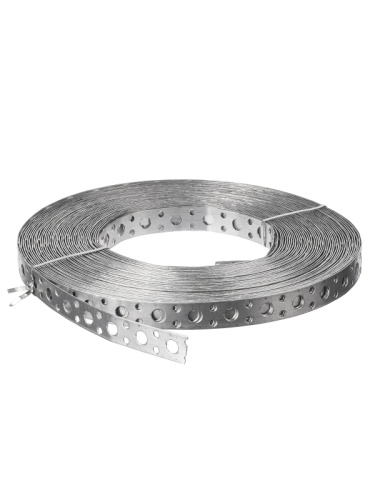 Лента монтажная перфорированная прямая 20x0,7 мм (25 м) TDM | код SQ2907-0703 | TDM