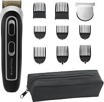 Триммер Rowenta TN9110F4 черный/серебристый (насадок в компл:10шт) | код 1521480 | ROWENTA