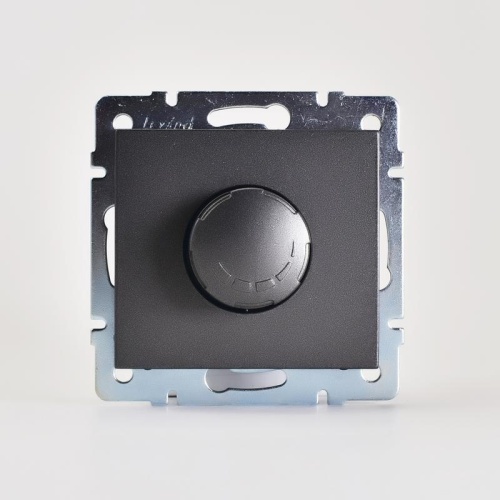 Диммер RAIN 800Вт черный графит матовый механизм | код 703-4188-115 | LEZARD