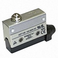 Выключатель путевой c коротким толкателем RUICHI AZ-7100, ON-(ON), SPDT, IP64, 10 А, 250 В, 15 мОм, пластик | код 61777 | Ruichi