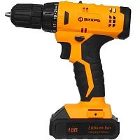 *Дрель-шуруповерт аккумуляторная ДА-18Л-2 MS Вихрь, , Шт | код 900/72/14/55 | ВИХРЬ
