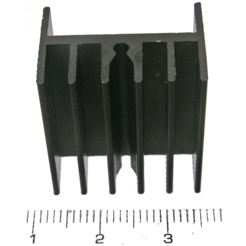 Радиатор охлаждения RUICHI BLA020-25, алюминиевый | код 65477 | Ruichi