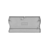 Заглушка торцевая 6, 10 мм?, серая (уп. 20 шт.) MTS-P6 | код 136901 | MEYERTEC