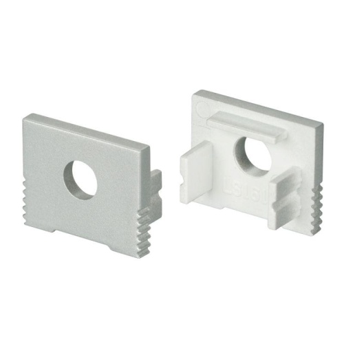 Заглушка SL-SLIM-H13M с отверстием (ARL, Пластик) | код 24474 | Arlight