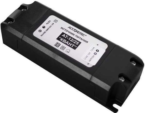 Источник стабилизированного питания, поставляется без сетевого кабеля (AT-12/25 КВАНТ) | код AT-02480 | AccordTec