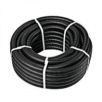 Труба гофрированная гибкая ПНД легкая d 40 с зондом (25 м) (CHINT) | код 8840010 | CHINT