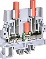Клемма винтовая измерительная ESC-SCB.6/DD (6 мм2, с разъёмами, для изм. напряжения, серая) | код 003903221 | ETI