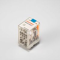 Реле, 4CO, 24VAC, 5A, LED, герм | код RKE4CO024LS | Shenler