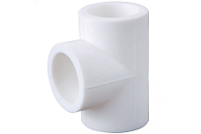 Тройник переходной 40 х 25 х 40 мм полипропиленовый PPR белый | код 10402540 | VALFEX