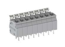 255406 Клемма MCS, с нажимным зажимом,6 конт., шаг 5.0мм, сер., шт | код 255406 | SUPU