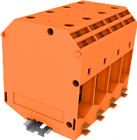 TU240-2-OG Клемма TU 1-1 проходная винтовая, сеч.240мм2, оранж, шт | код TU240-2-OG | SUPU