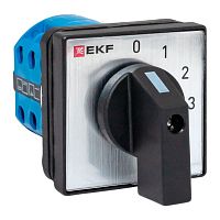 Переключатель кулачковый ПК-1-121 10А 1P «0-1-2-3» IP65 EKF | код pk-1-121-10-65 | EKF