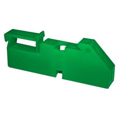 Изолятор на DIN рейку зелёный HLT | код 081-21-02| HLT Изолятор на DIN рейку зелёный HLT | код 081-21-02| HLT