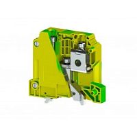 334 200, Клеммник на DIN-рейку (MR32/ MR35), 16 мм.кв., (земля), AVK 16T RD | код 0.0.0.3.34200| KLEMSAN