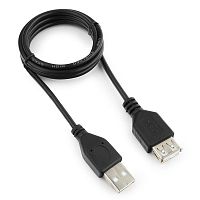 Кабель удлинитель USB 2.0 Гарнизон GCC-USB2-AMAF-1M, AM/AF, 1м, пакет | код GCC-USB2-AMAF-1M | Гарнизон