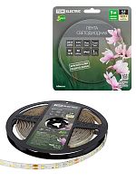 Лента светодиодная SMD2835-60 LED/м-IP65-12 В-4,8 Вт/м-3000 К (5 м) блистер TDM | код SQ0331-0340 | TDM