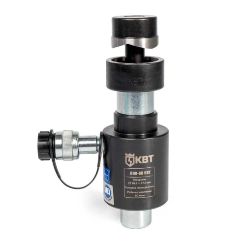 Пресс гидравлический для пробивки отверстий ППО-60 (КВТ) к-кт | код 85393 | КВТ Пресс гидравлический для пробивки отверстий ППО-60 (КВТ) к-кт | код 85393 | КВТ