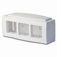 Модульная коробка для электроустановочных изделий Brava, 6 модулей (упак. 6шт) | код. 9221 |  DKC