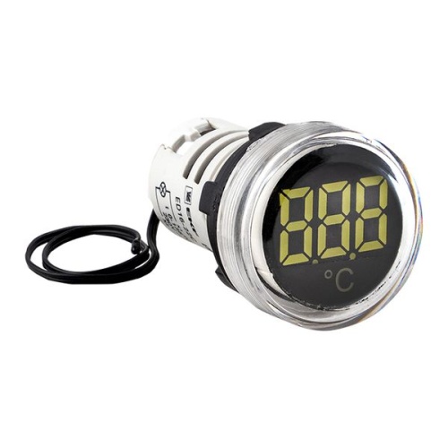 Индикатор значения температуры белый ED16-22С PROxima | код ed16-22c-w | EKF фото 2